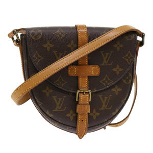 Louis Vuitton Brown Monogram Crossbody Saddle Bag with Tan Leather Trim